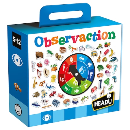 Headu Observaction, Paper, Cardboard, Plastic Timer, Multicolored, 5-12 years MU24773